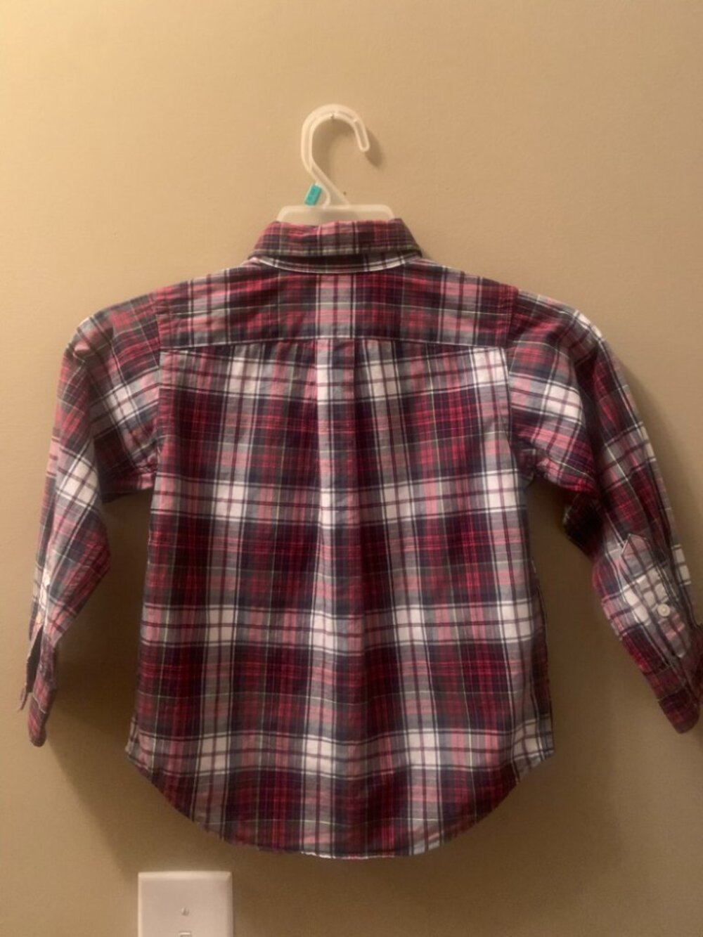 NWOT Polo Ralph Lauren Red Plaid Button Down Shirt - Picture 2 of 4